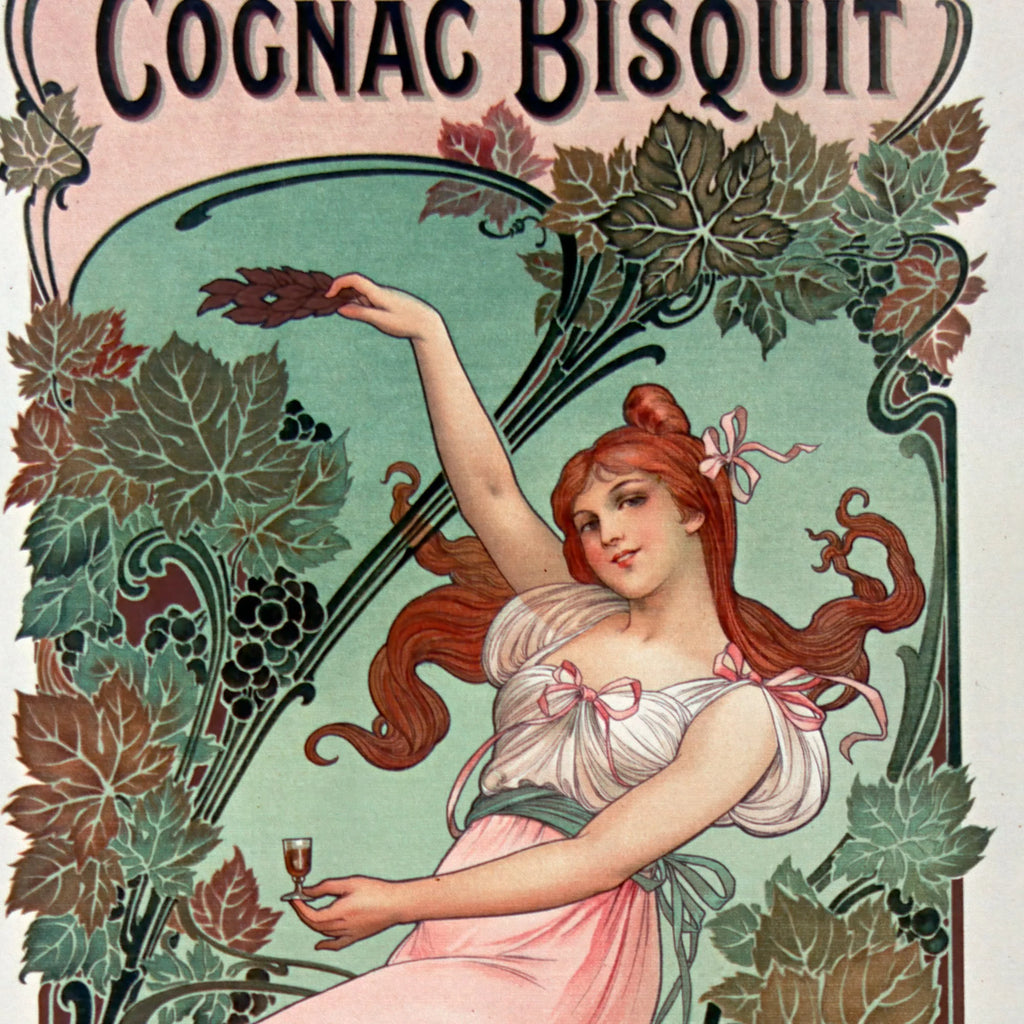 Cognac Bisquit 1901 - Reklameplakat - 45×85 cm – billede 4