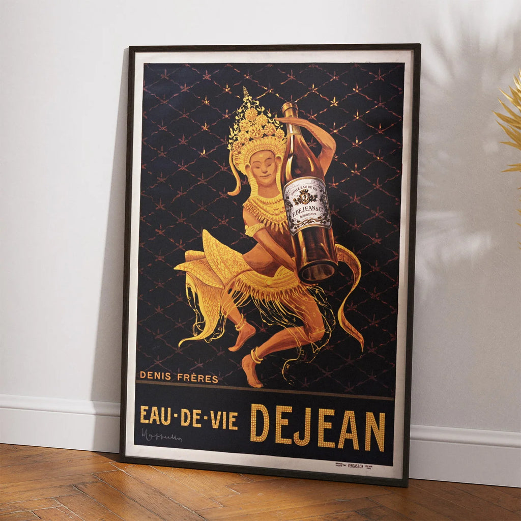 Eau de vie Dejean 1912 - Reklameplakat – billede 2
