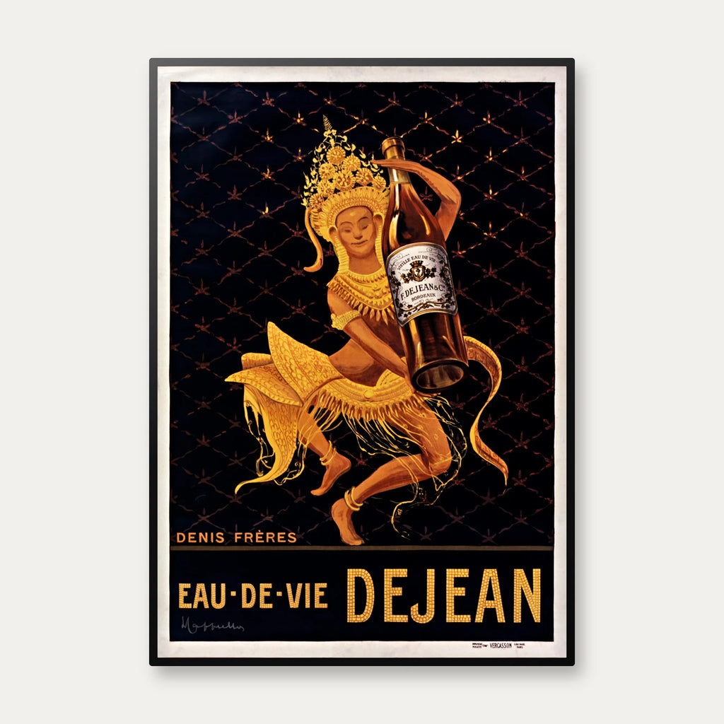 Eau de vie Dejean 1912 - Reklameplakat – billede 1
