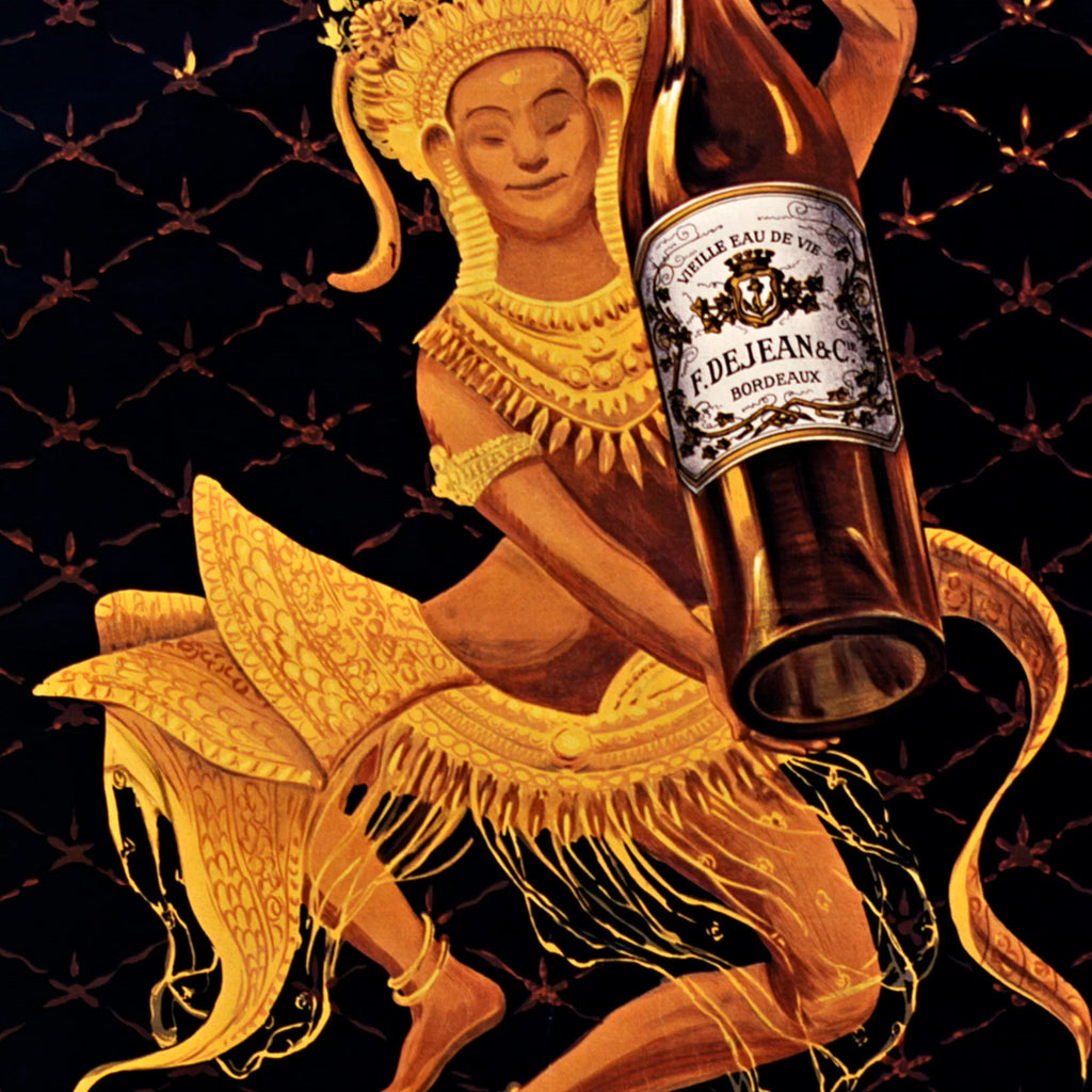 Eau de vie Dejean 1912 - Reklameplakat – billede 4