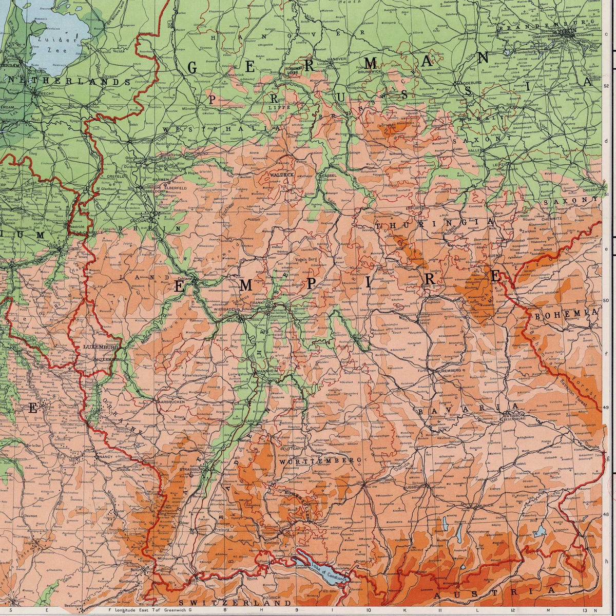 Den Europæiske Krig 1914 - Krigskort – billede 4