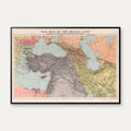 War Map of the Middle East - Krigskort – billede 1