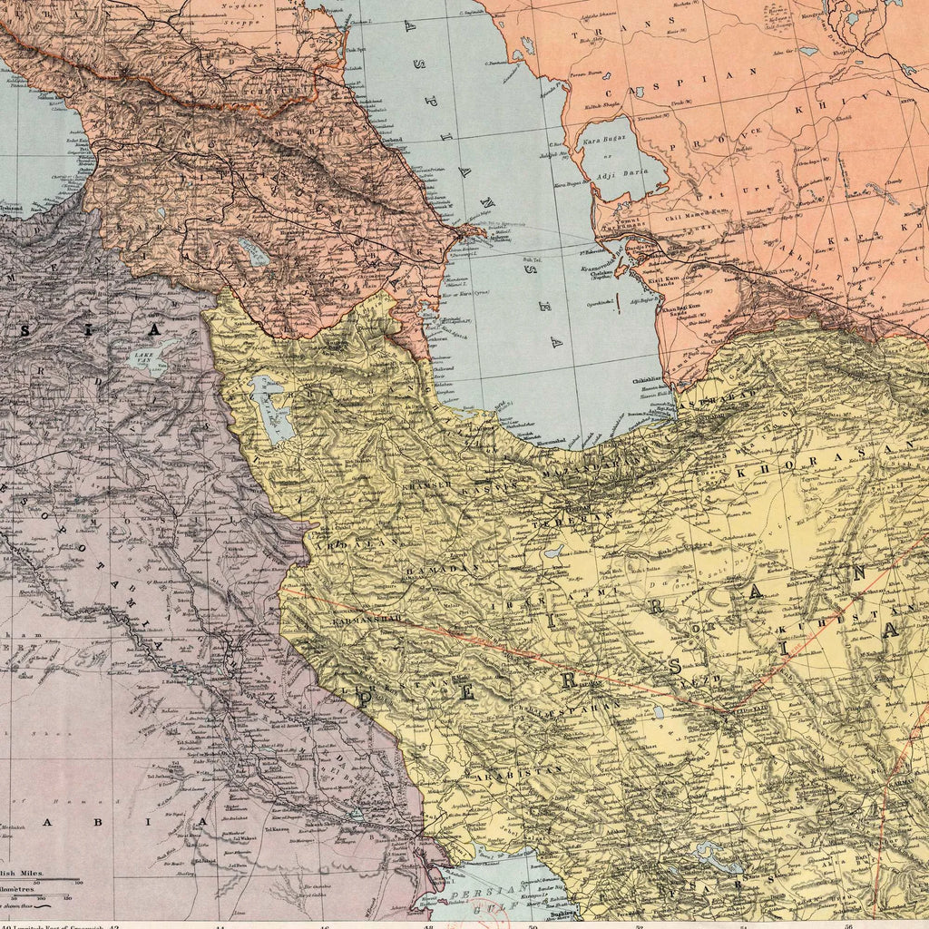 War Map of the Middle East - Krigskort – billede 4