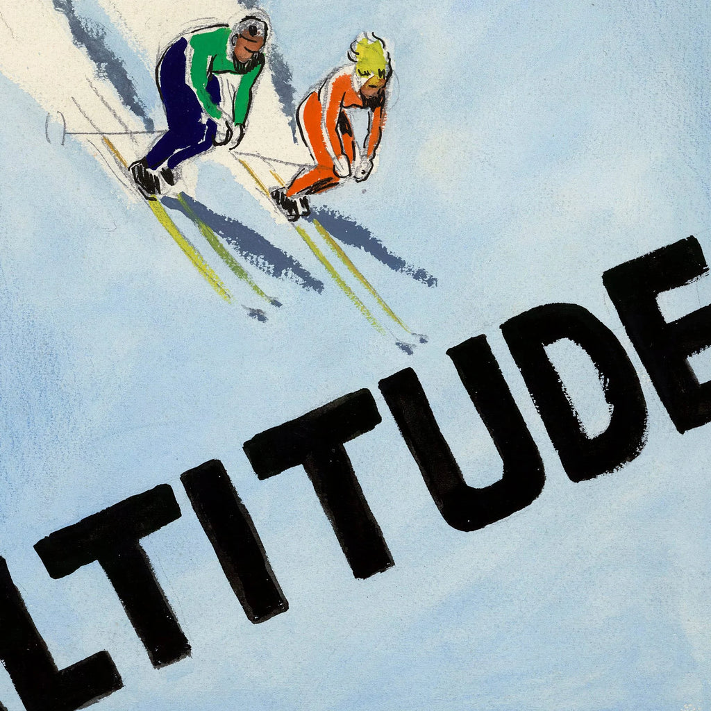 Altitude: Vintermode i højderne 1930 - Reklameplakat – billede 4