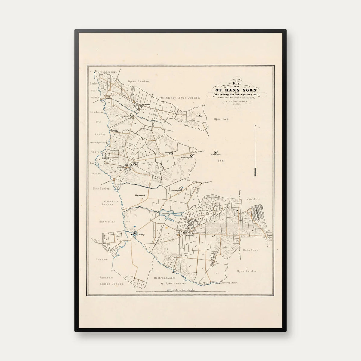 Skt. Hans Sogn 1860 - Hjørring Amt – billede 1