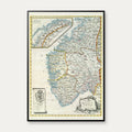 Charta over Kongeriget Norge 1759 - Landkort – billede 1