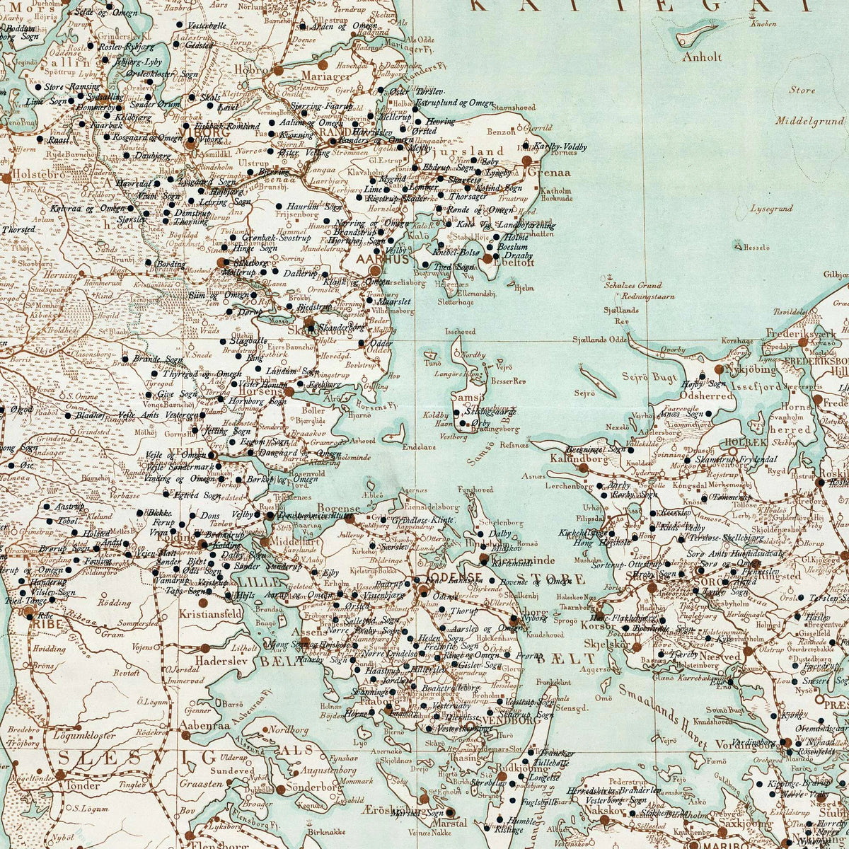 Husflidsforeningerne i Danmark 1890 - 60×50 cm – billede 4