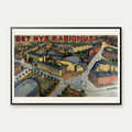 Det nye Radiohus på Rosenørns Allé 1930-1939 - Byprospekt – billede 1