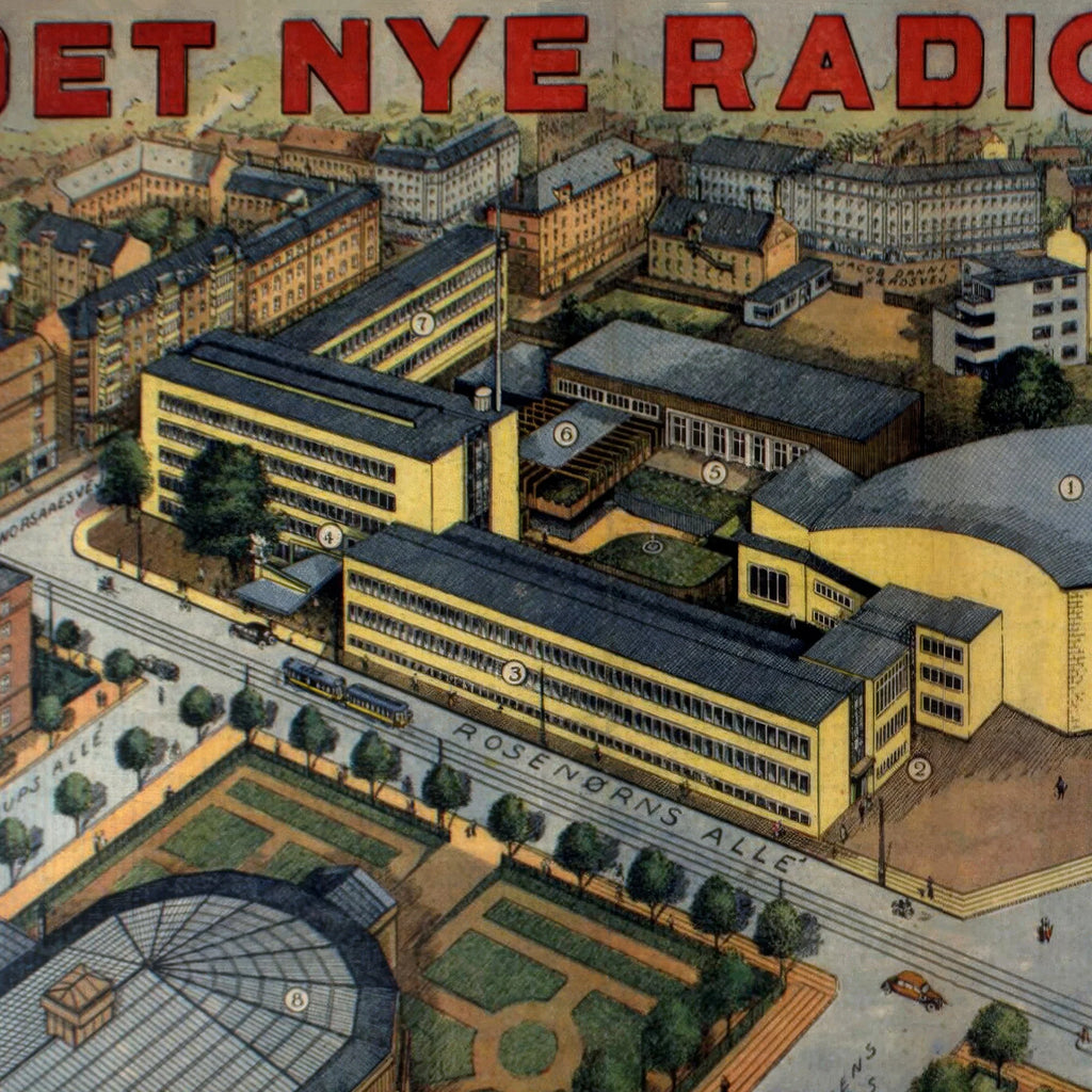 Det nye Radiohus på Rosenørns Allé 1930-1939 - Byprospekt – billede 4