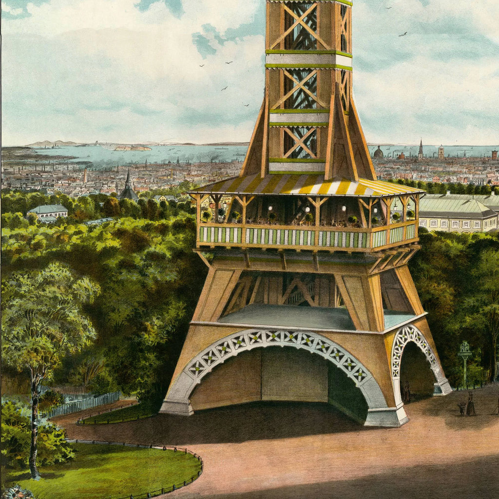 Zoologisk Have København - Udsigts Taarn - Plakat – billede 4