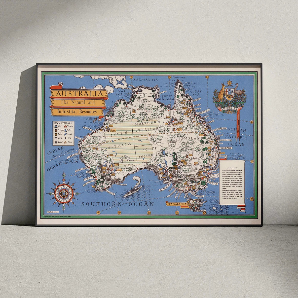 Australiens naturressourcer og industri 1942 – billede 3