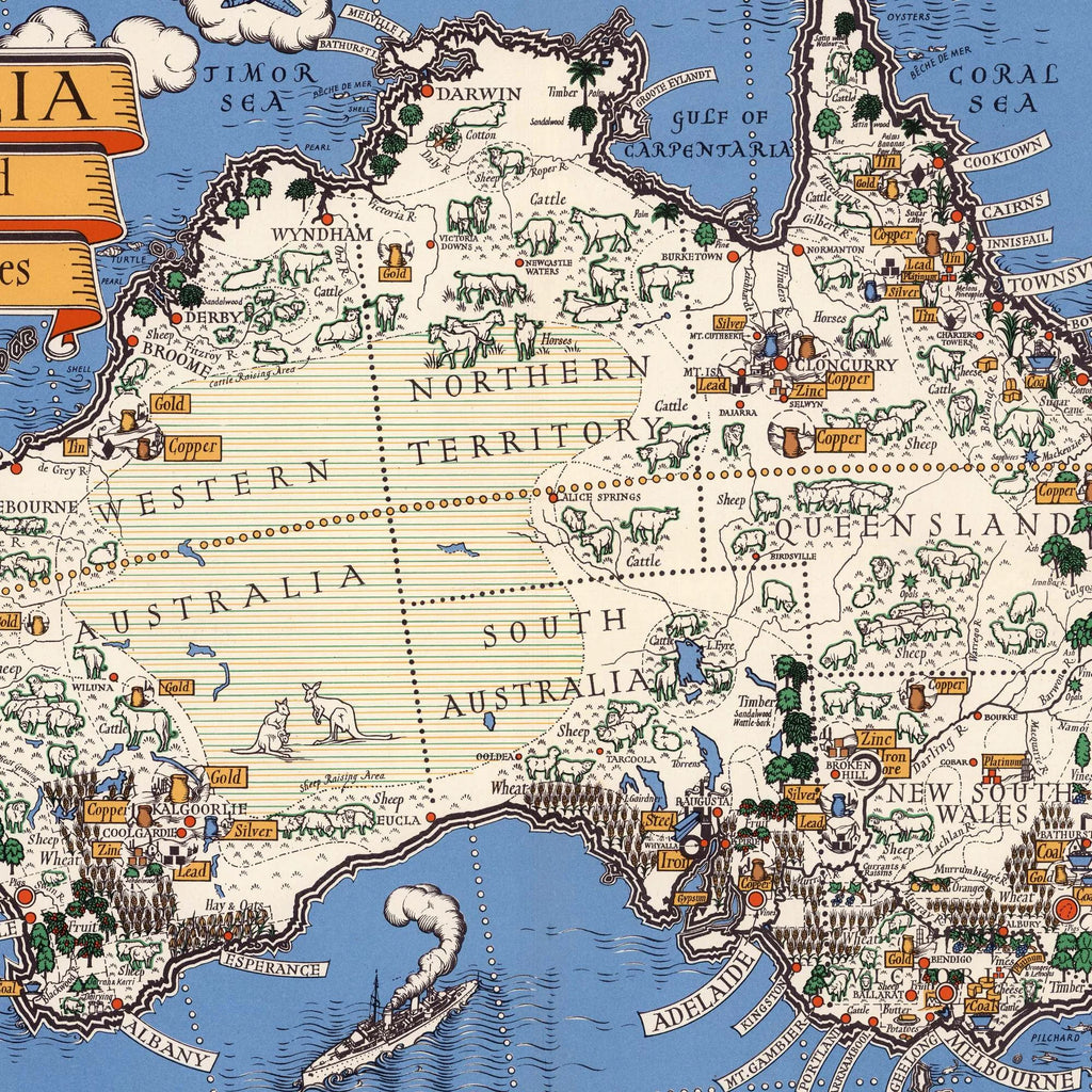 Australiens naturressourcer og industri 1942 – billede 4