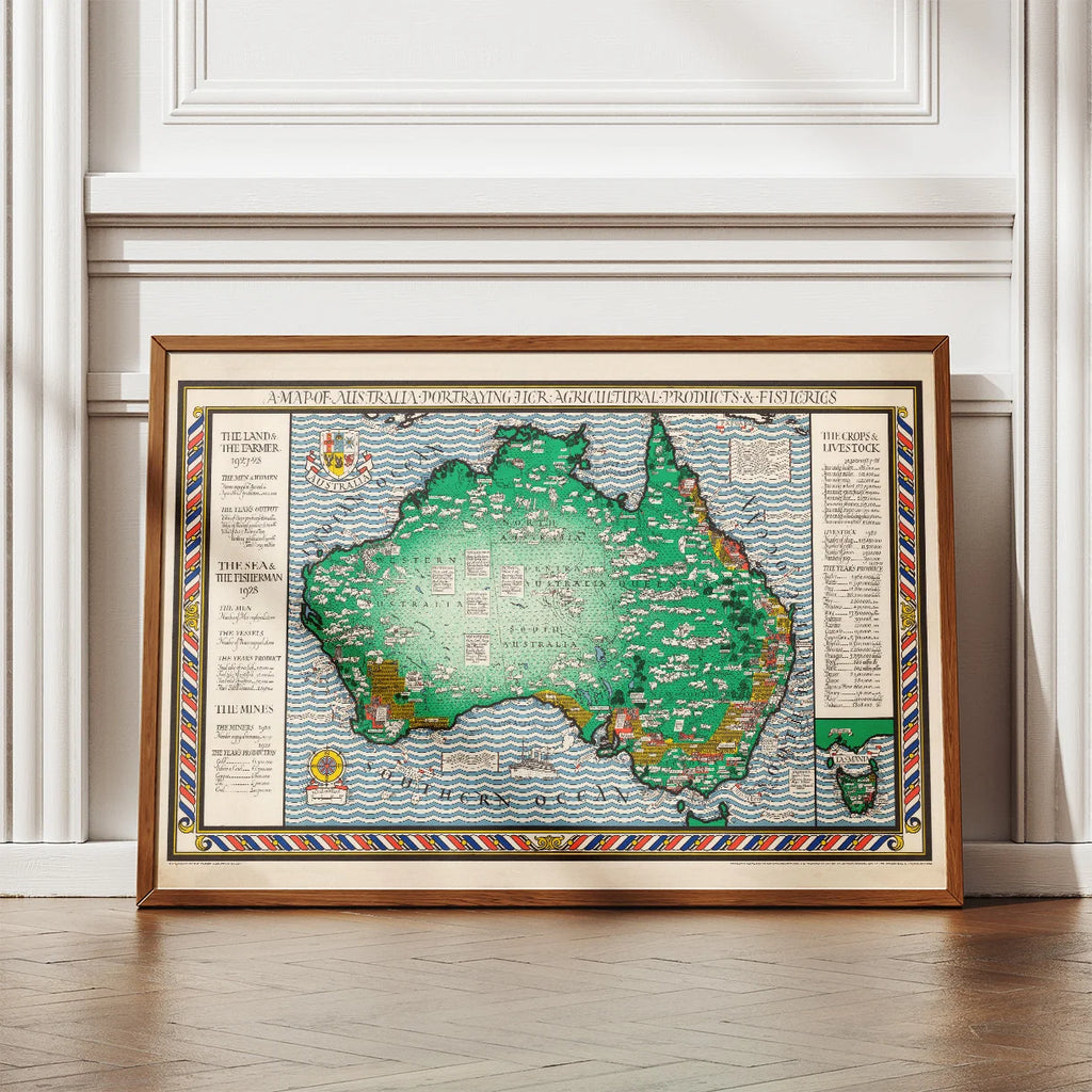 Australiens landbrug og industrielle udvikling 1928 – billede 2