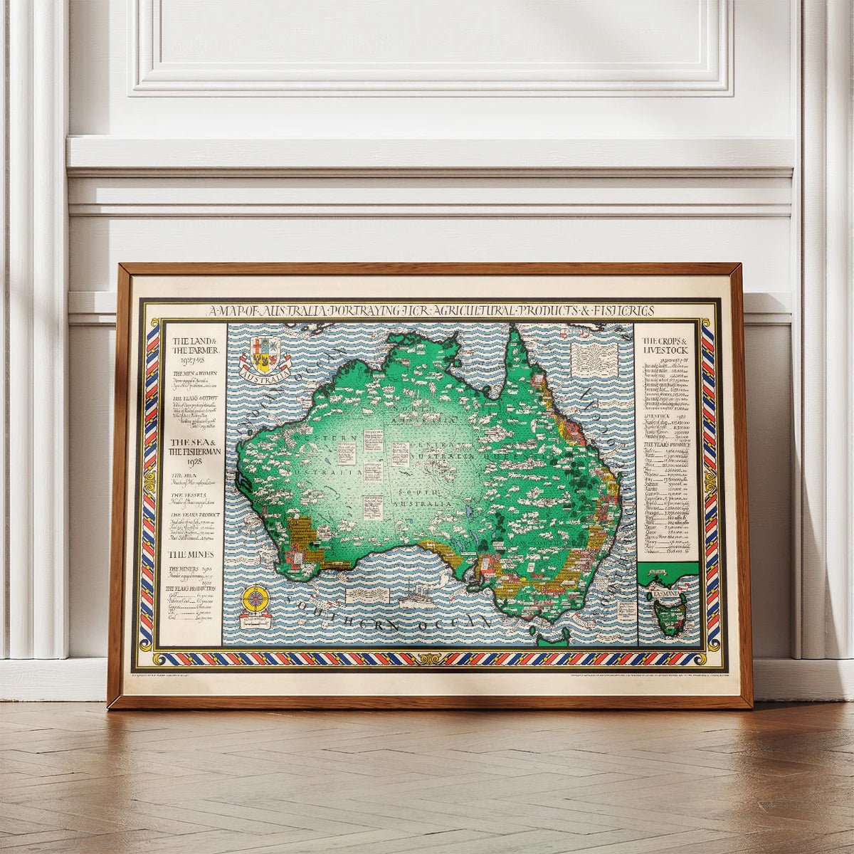 Australiens landbrug og industrielle udvikling 1928 – billede 2
