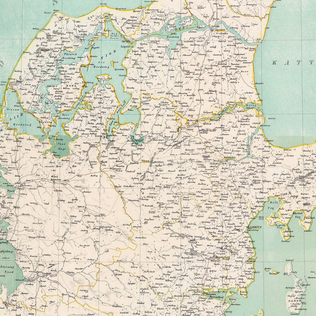 Historisk kort over Jylland 1859 – billede 4