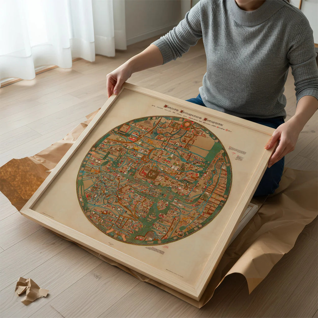 Mappa mundi 1898 - Ebstorfer Verdenskort – billede 2