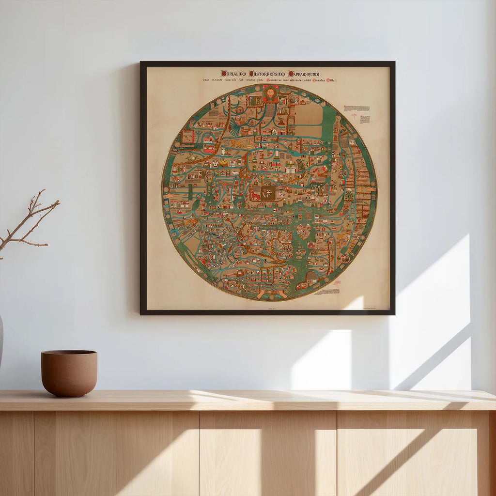 Mappa mundi 1898 - Ebstorfer Verdenskort – billede 3
