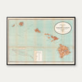 Kort over Hawaii-territoriet 1918 – billede 1