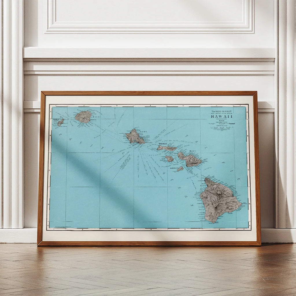 Hawaii 1912 - Atlas map – billede 2