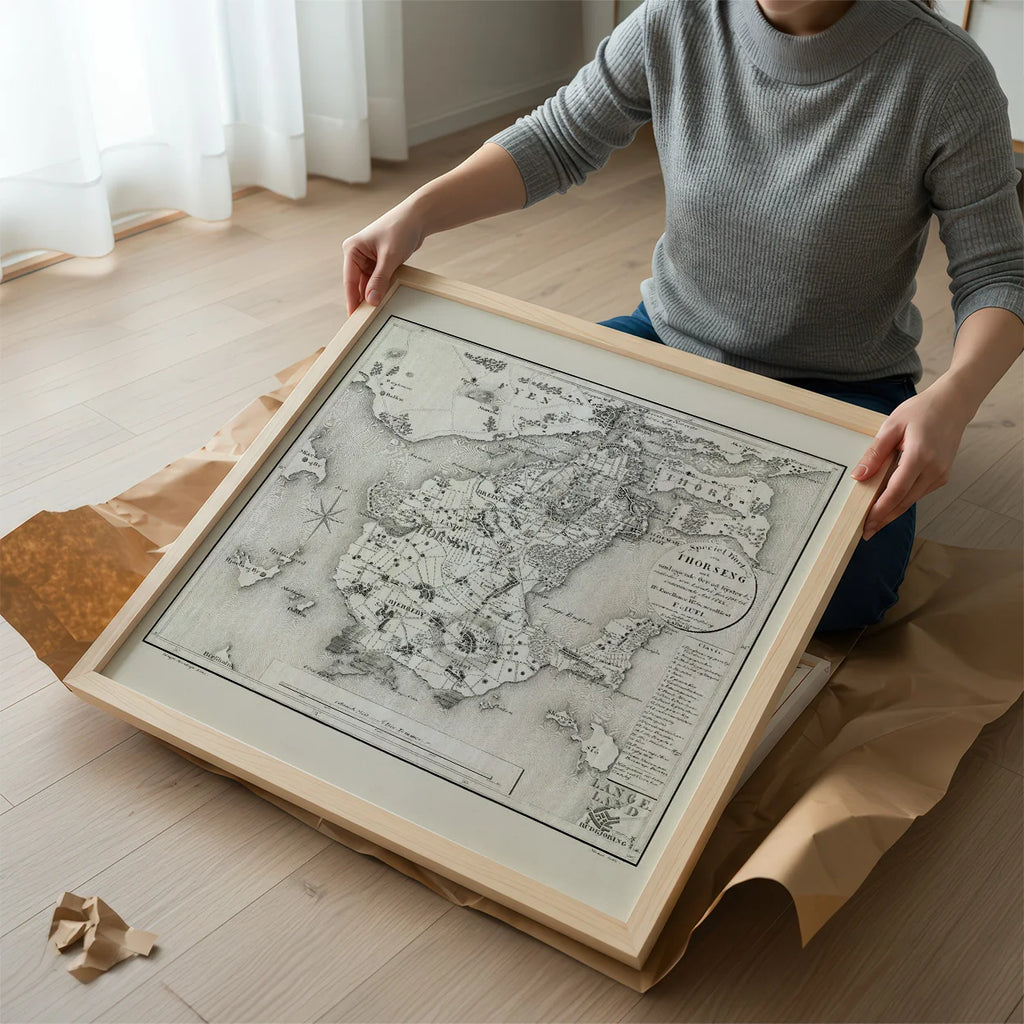 Tåsinge 1822 - Thorseng og omliggende øer – billede 2
