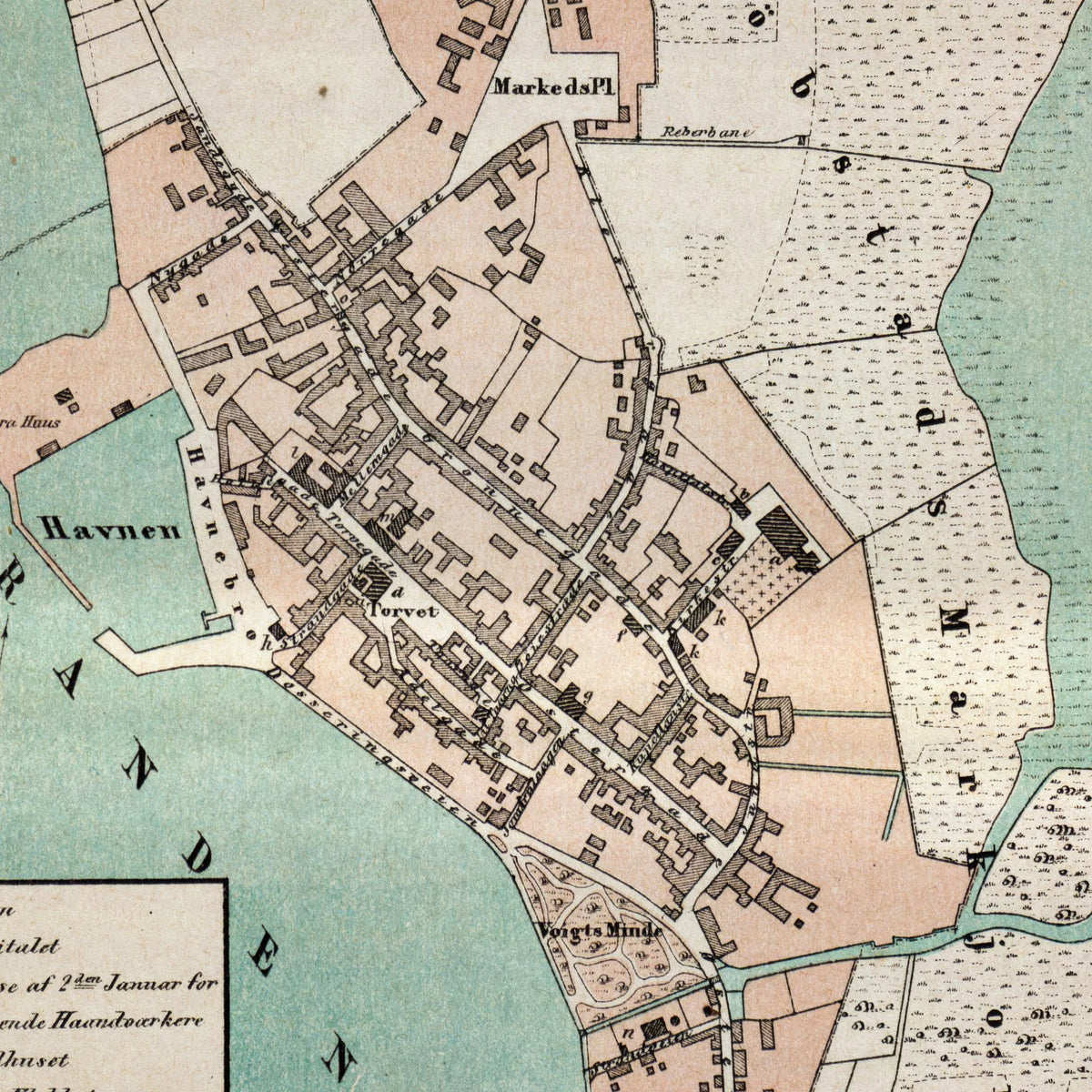 Faaborg by 1873 - Bykort – billede 4