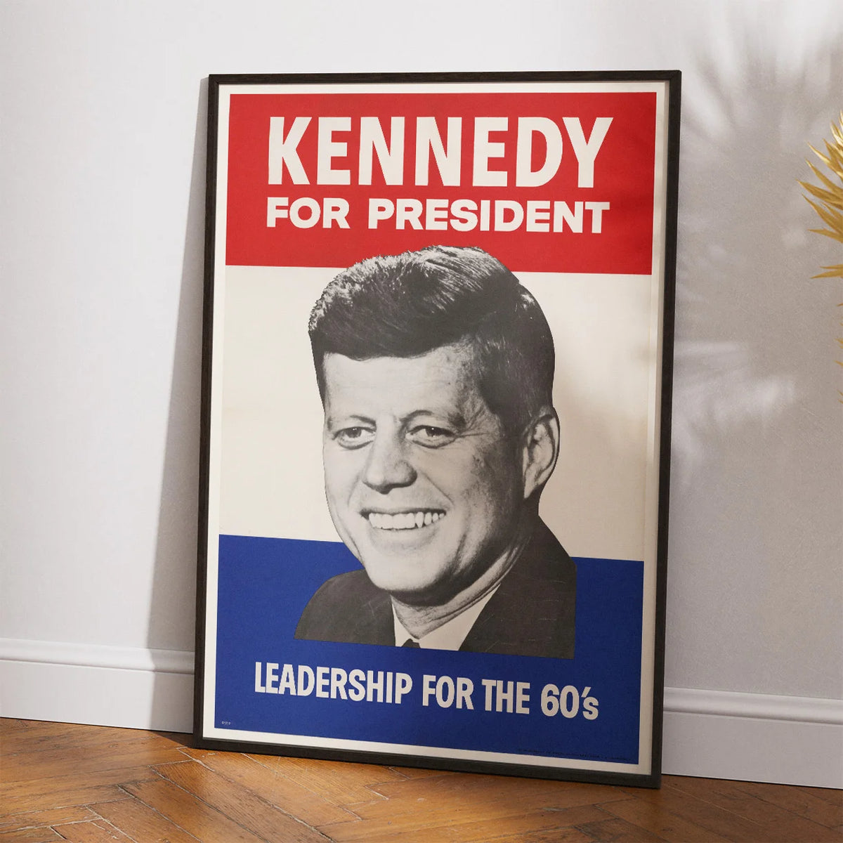 Kennedy for President: Leadership for the 60s - Valgplakat – billede 2