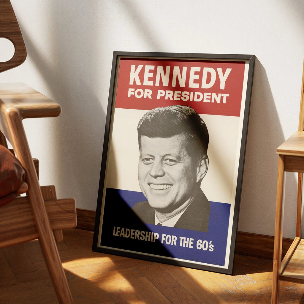 Kennedy for President: Leadership for the 60s - Valgplakat – billede 3