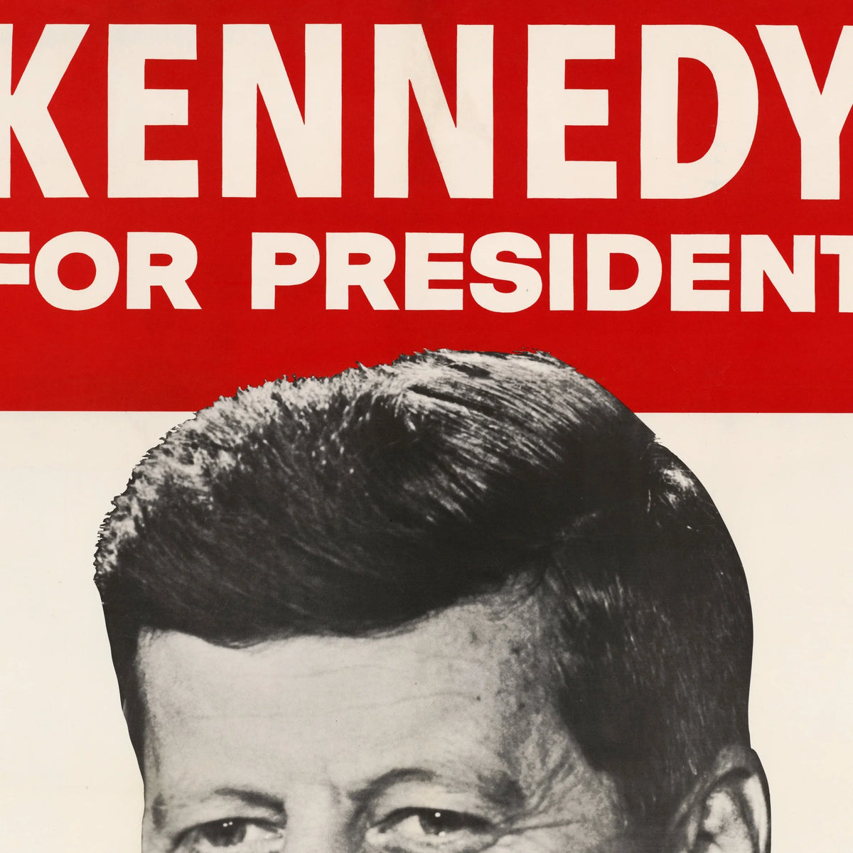 Kennedy for President: Leadership for the 60s - Valgplakat – billede 4