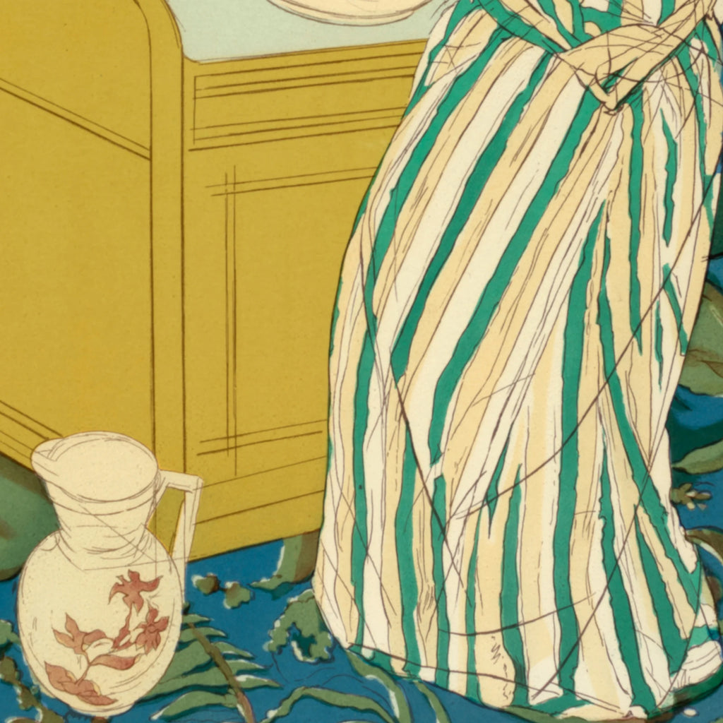 Woman Bathing - Mary Cassatt 1891 - Kunstplakat – billede 4