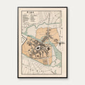 Ribe 1880 - Bykort – billede 1
