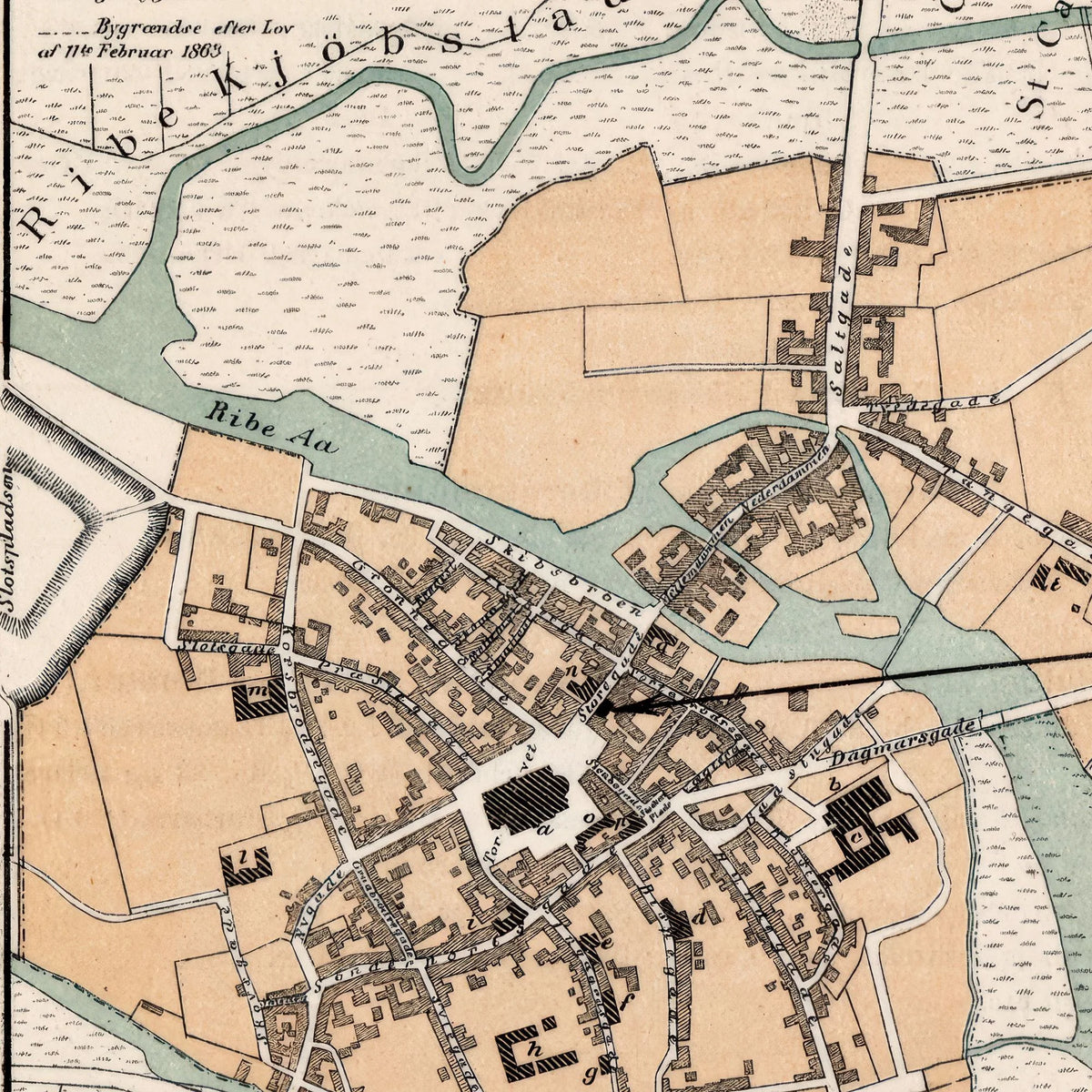Ribe 1880 - Bykort – billede 4