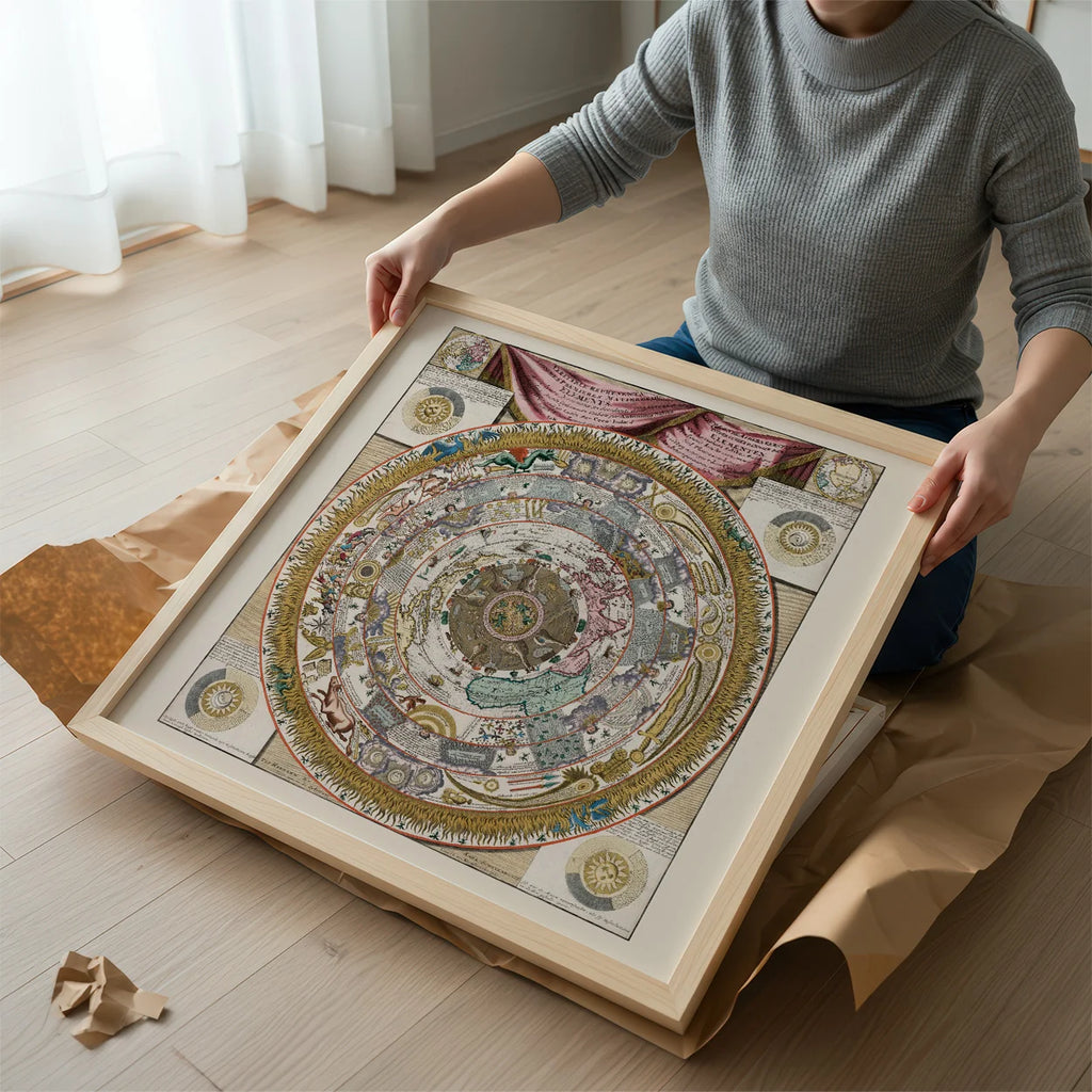 Verden i 1700 - Historisk illustration – billede 2