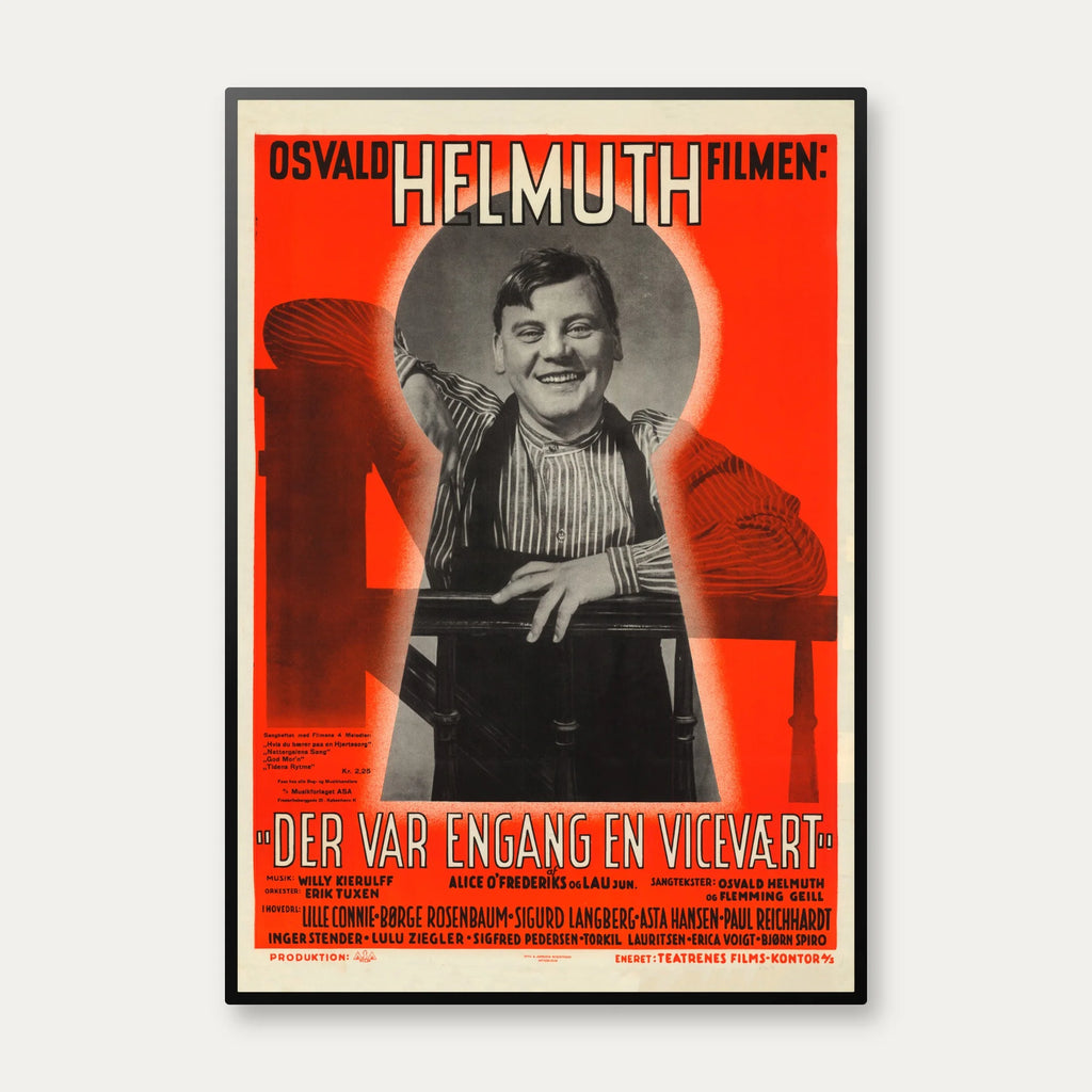 Der var engang en vicevært - Filmplakat – billede 1