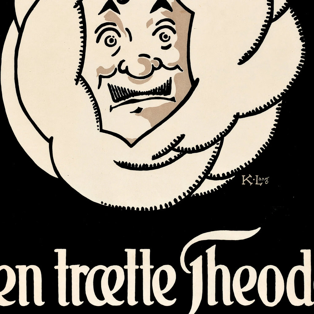Den trætte Theodor 1924 - Teaterplakat – billede 4