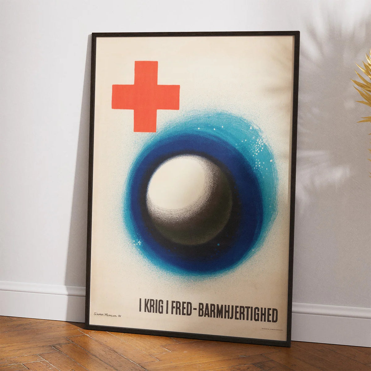 Dansk Røde Kors 1941 - I krig i Fred - Barmhjertighed plakat – billede 2