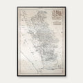 Yemen, Pars Regni Iemen 1767 - Kort – billede 1