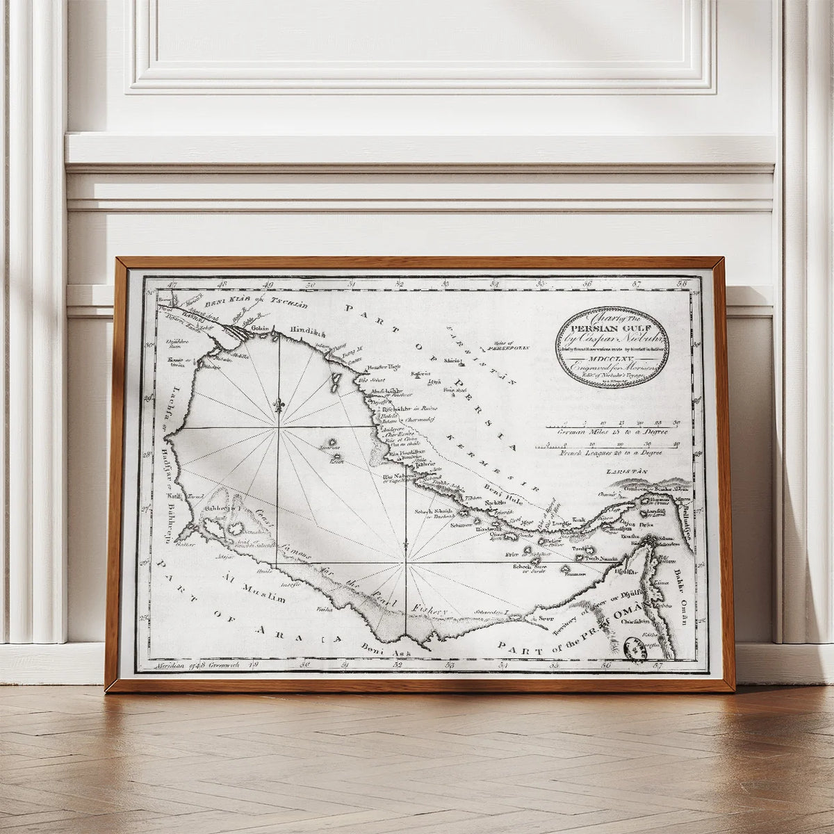 Persian Golf 1792 - Illustreret Kort – billede 2