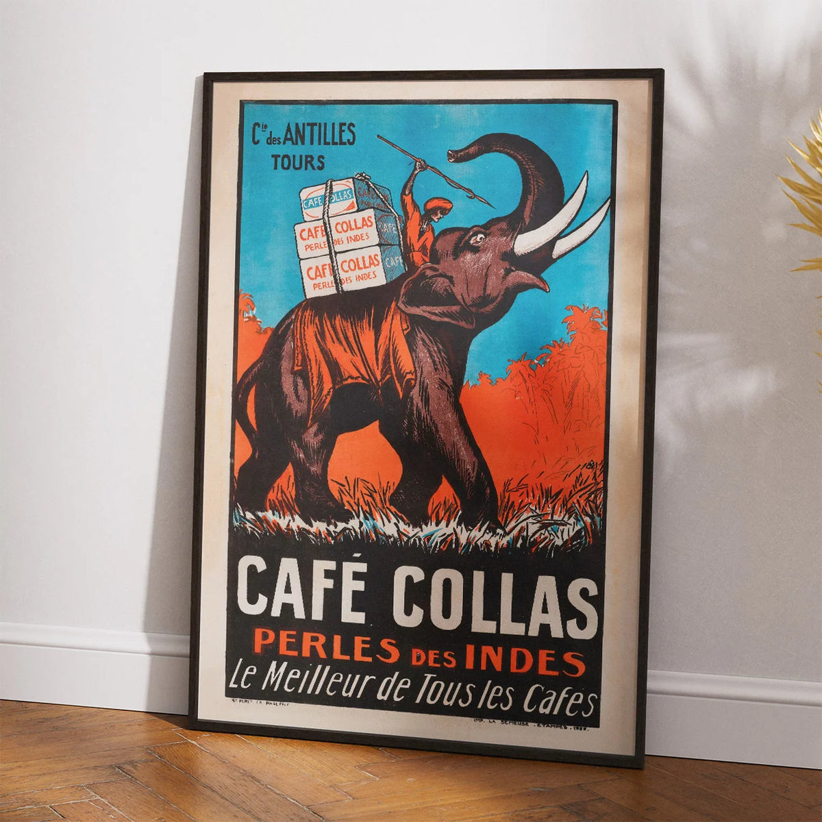 Perles des Indes 1927 - Vintage reklameplakat – billede 2