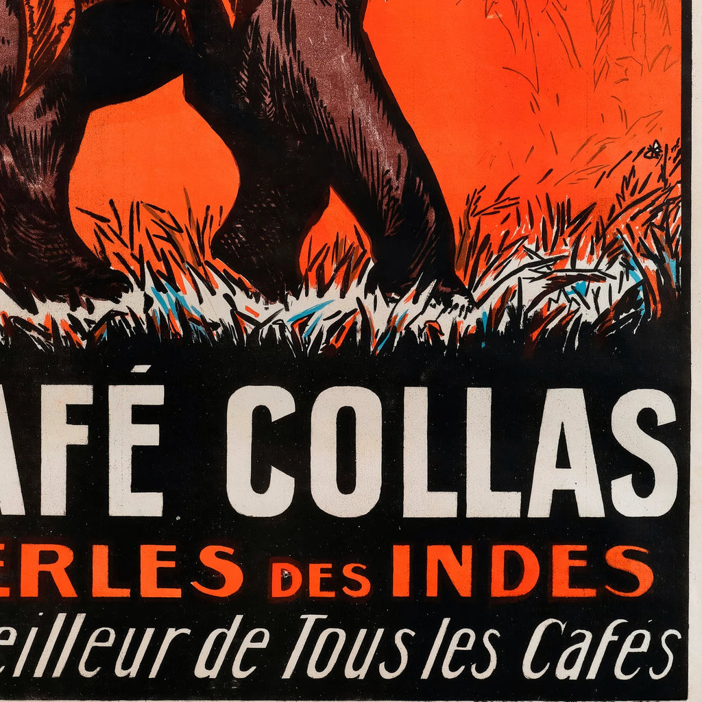 Perles des Indes 1927 - Vintage reklameplakat – billede 4