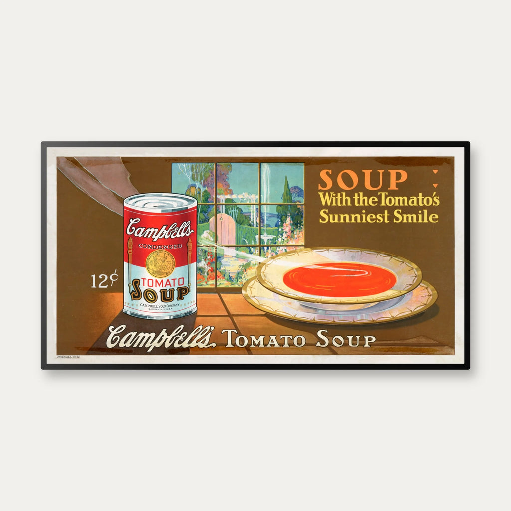 Campbell's Tomato Soup 1920 - Vintage reklameplakat - 94×50 cm – billede 1