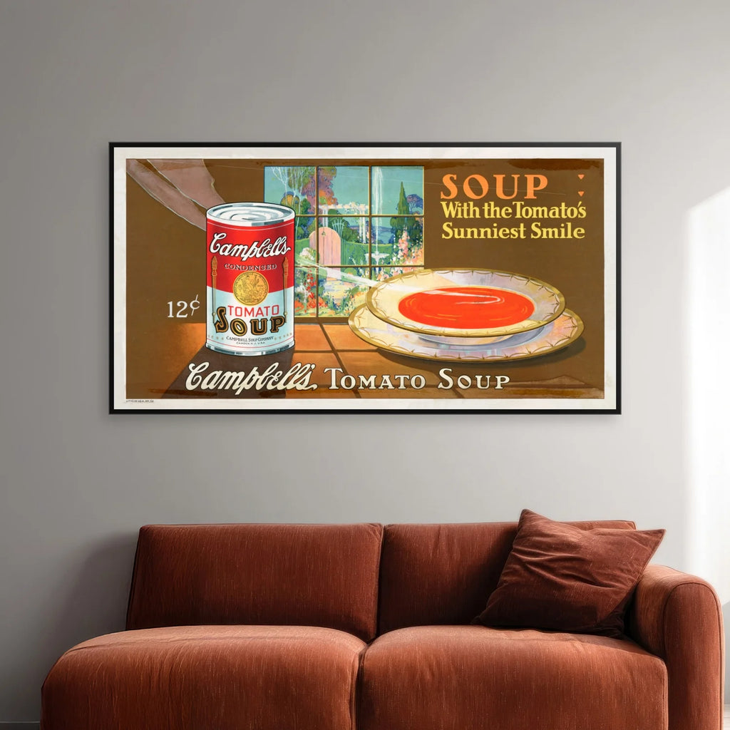 Campbell's Tomato Soup 1920 - Vintage reklameplakat - 94×50 cm – billede 2