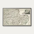 Djursland og Østjylland 1791 - Historisk landkort - 44×70 cm – billede 1