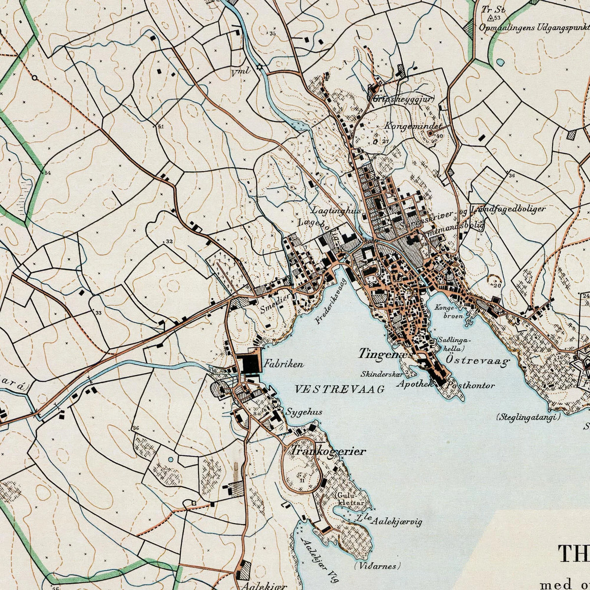 Thorshavn 1902 - Med omliggende Trøer – billede 4