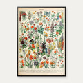 Blomster A 1932 - Adolphe Millot planche – billede 1