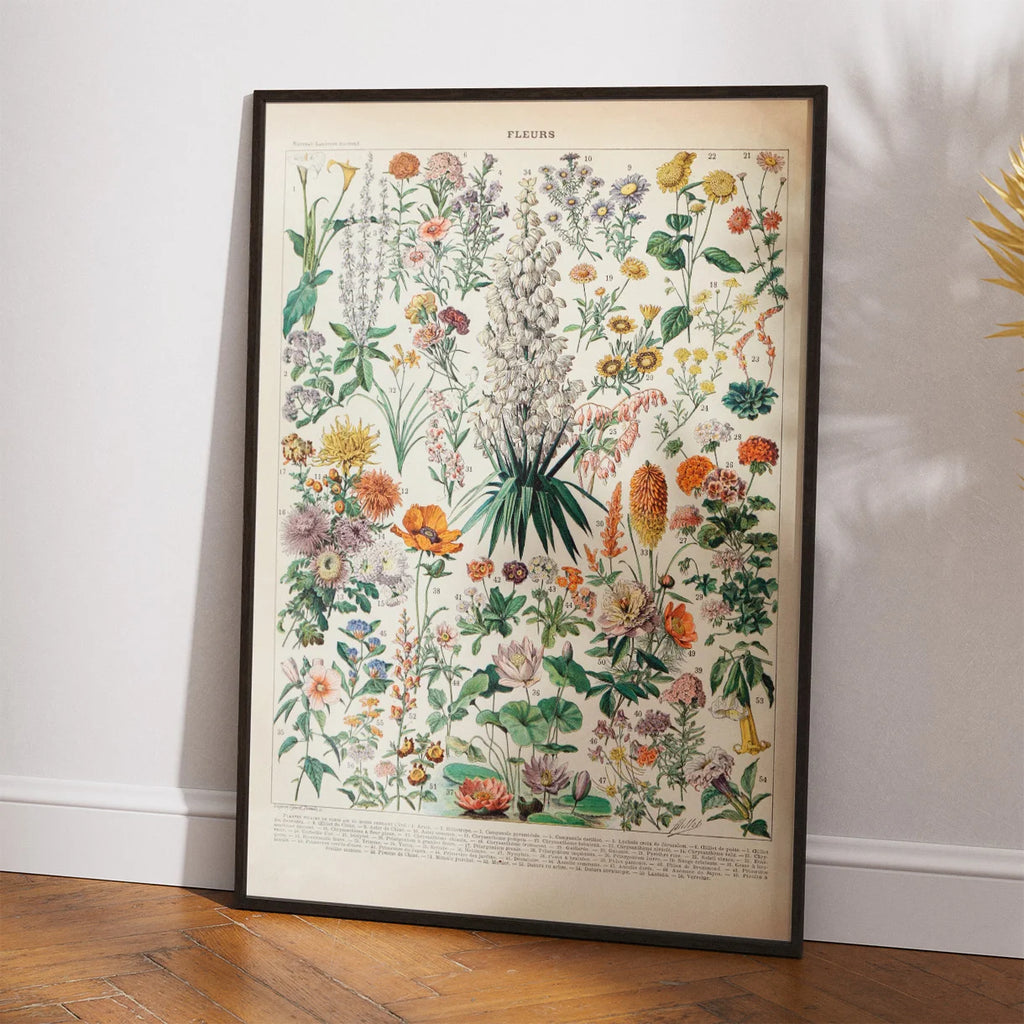 Blomster B 1932 - Adolphe Millot planche – billede 2