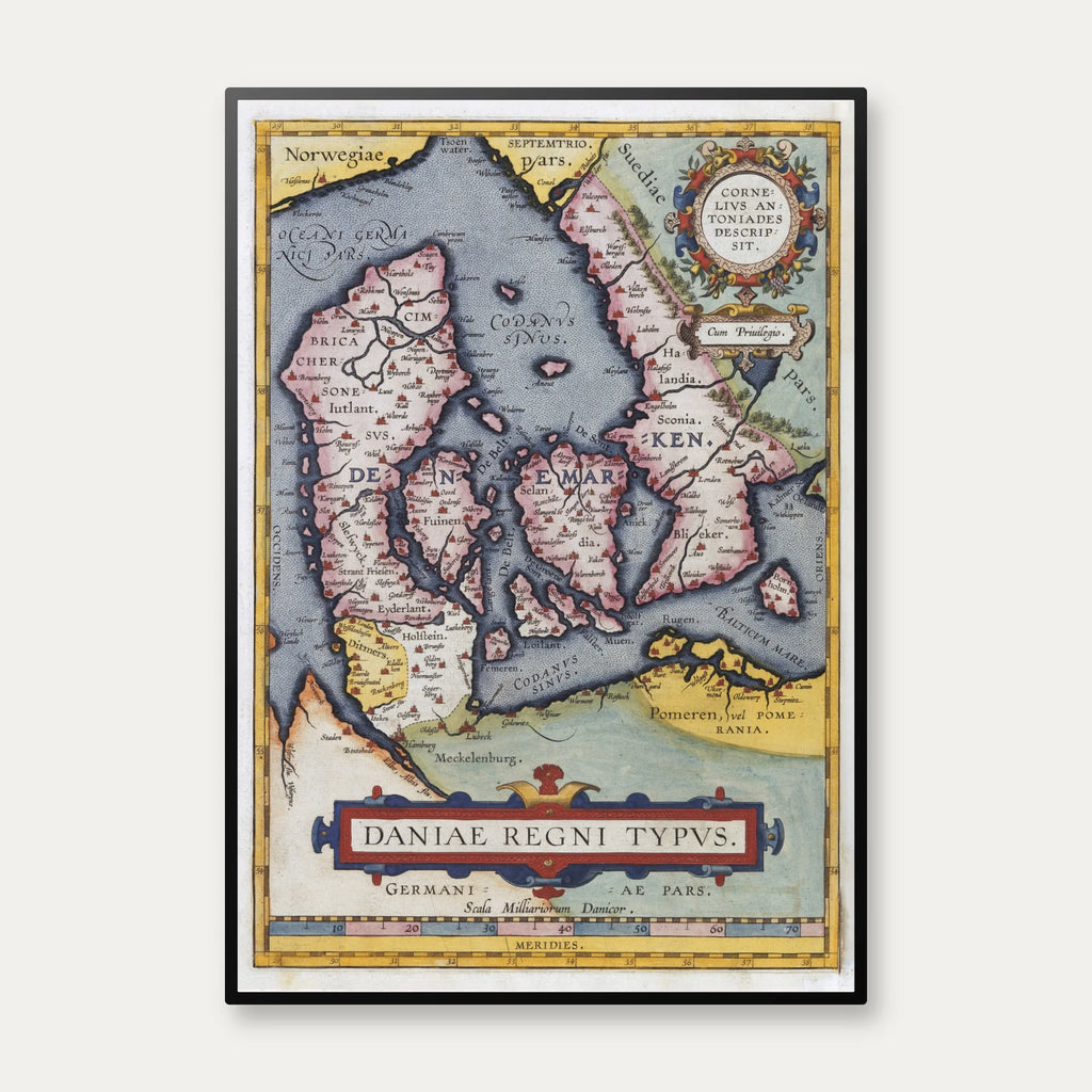Danmark 1612 - Daniae Regni Typus – billede 1