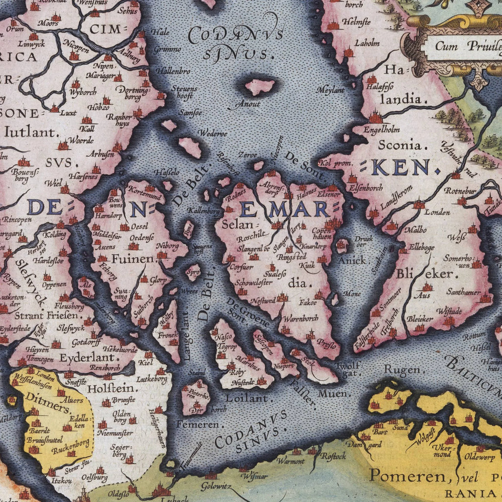 Danmark 1612 - Daniae Regni Typus – billede 4