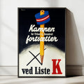 Valgplakat - Kommunisterne
