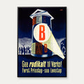 Gå radikalt til værks - Det Radikale Venstre - Valgplakat – billede 1