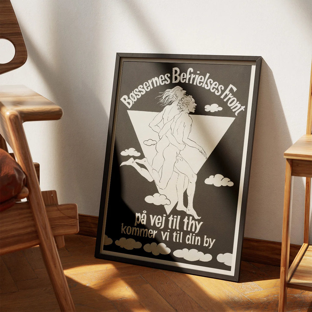 Bøssernes Befrielsesfront 1976 - Politisk plakat – billede 3